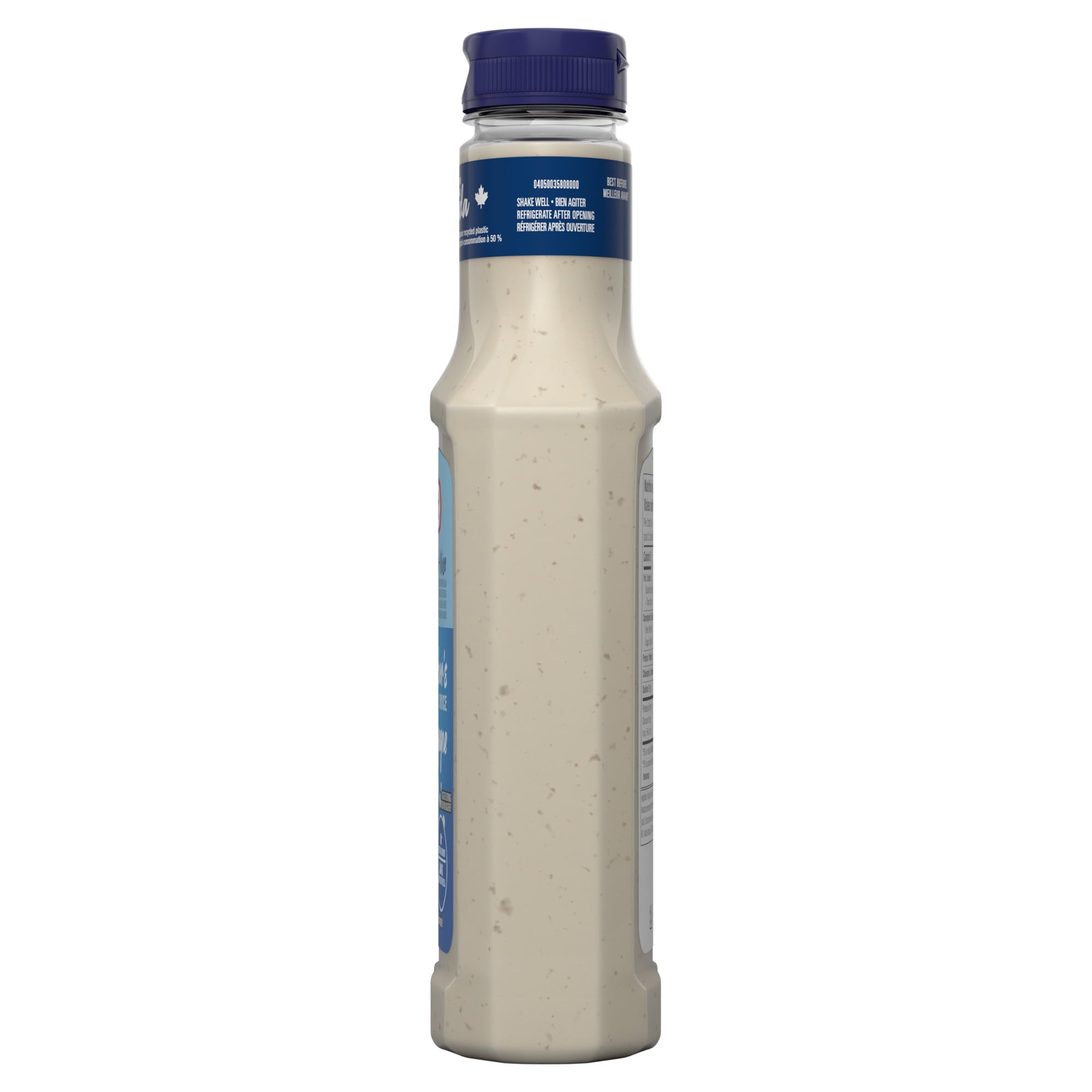Kraft Calorie-Wise Rancher's Choice Dressing 425ml/14.4 oz., Bottle, side of bottle