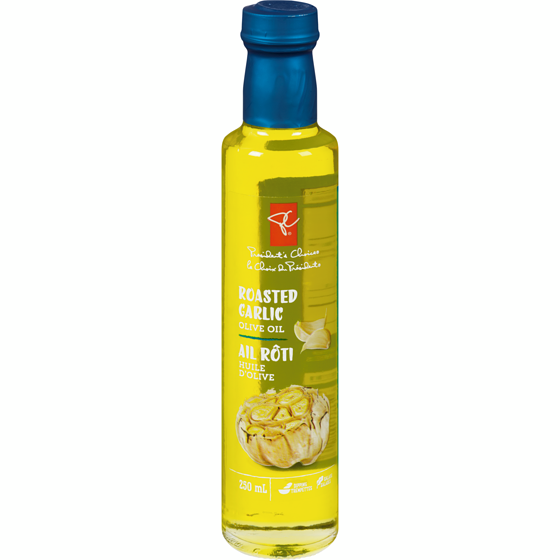 Presidents Choice Roasted Garlic Olive Oil 250ml {Imported From Canada}