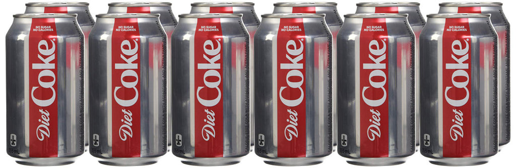 Diet Coke, 355ml/12 fl. oz.,, Pack of 12, {Imported from Canada}