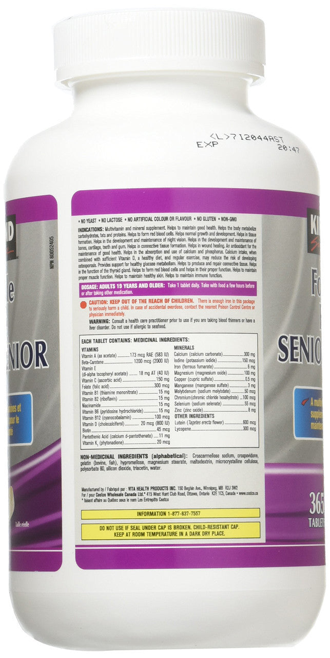 Kirkland Signature Women Multivitamin, 365 Tablets {Imported from Canada}