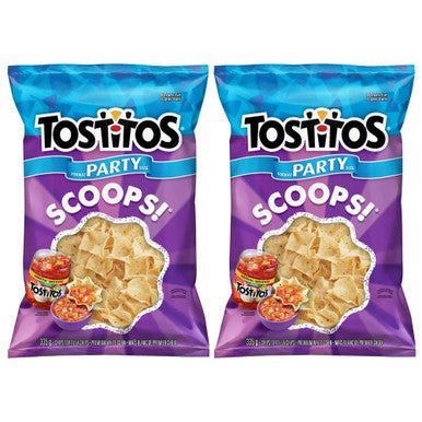 Tostitos Scoops Tortilla Chips Party Size, 335g/11.8oz, 2-Pack {Imported from Canada}