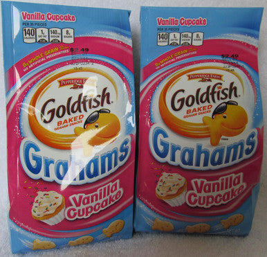 Pepperidge Farm Goldfish Vanilla Cupcake Grahams, 180g/6.3oz, 2-Pack {Imported from Canada}