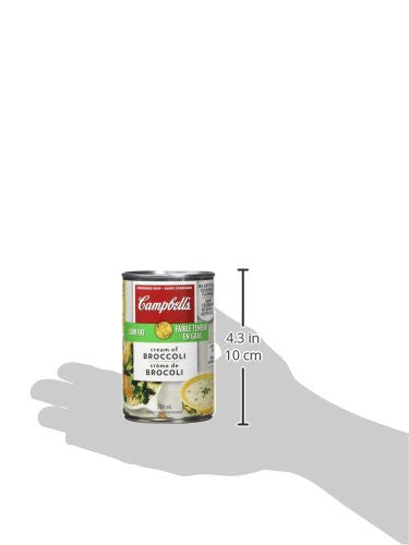 Campbell's Low Fat Cream Of Broccoli Soup, 284ml/9.6 oz. (Imported from Canada)