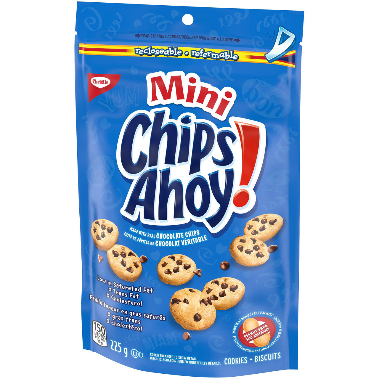 Chips Ahoy! Original, Mini Chocolate Chip Cookies, 225g/7.9 oz