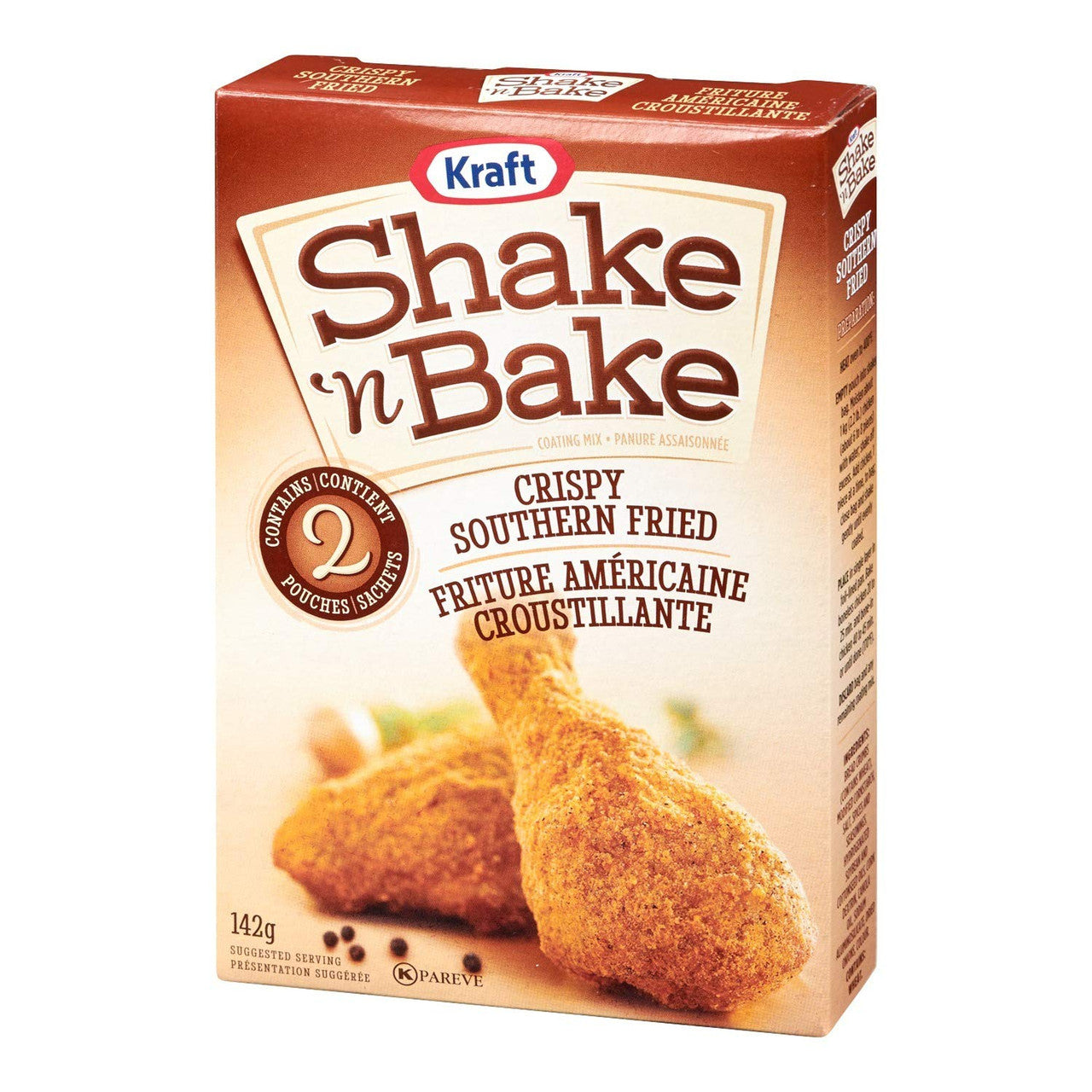 Shake 'N Bake Southern Fried Chicken Coating Mix, 142g/ 5 oz. (Pack of 12) {Imported from Canada}