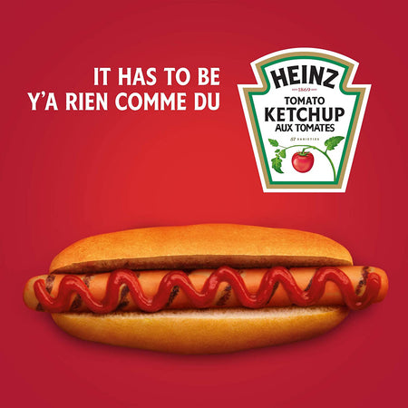 Heinz Tomato Ketchup, 750mL/25.4 fl.oz., Bottles (Pack of 12), {Imported from Canada}