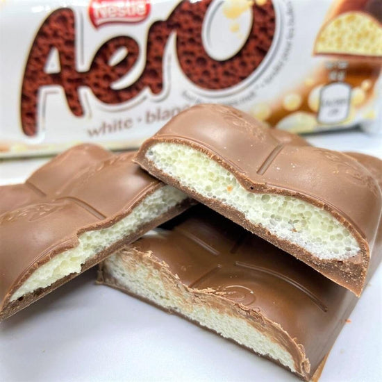 AERO White Chocolate Bars – 24 Bars x 42g/1.5 oz - Chocolate