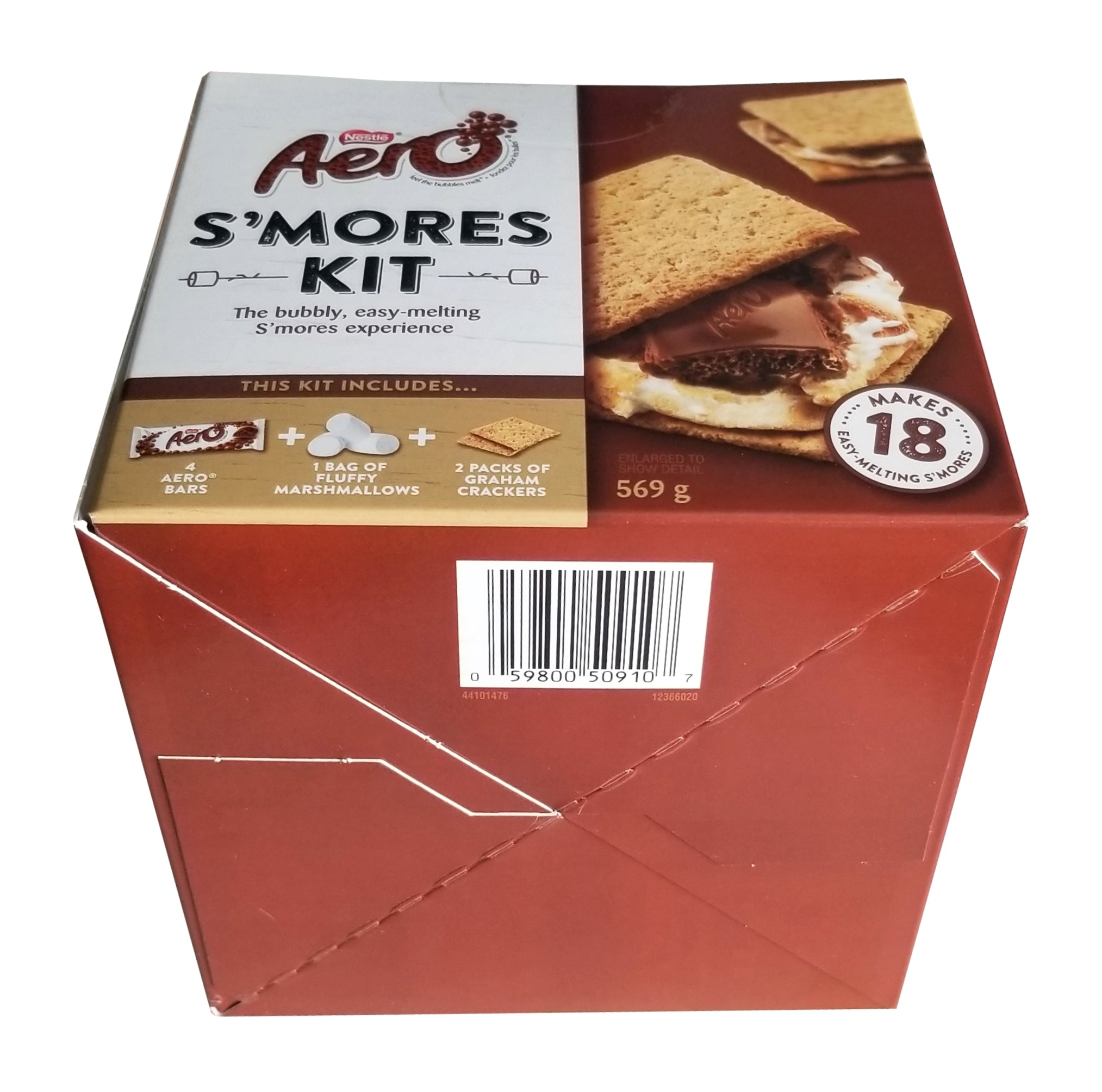 Nestle Aero S'Mores Kit, Makes 18 S'mores, 569g/20 oz. Box {Imported from Canada}