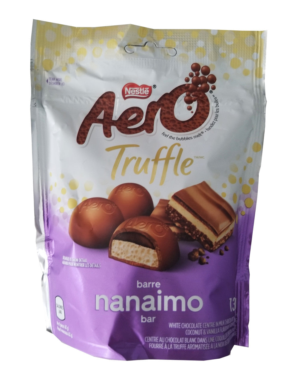 Nestle Aero Truffle Nanaimo Bar Mini's, 135g/4.8oz, (Imported from Canada)