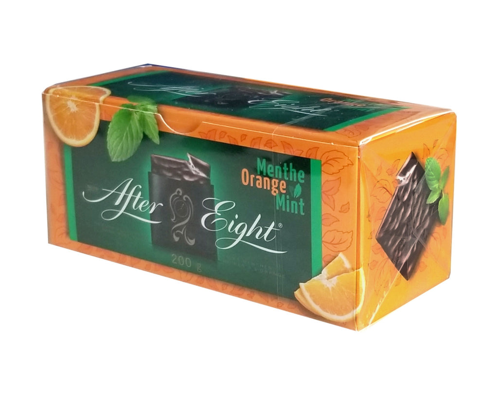 After Eight Orange Mint Chocolate, 200g/7 oz. Box {Imported from Canada}