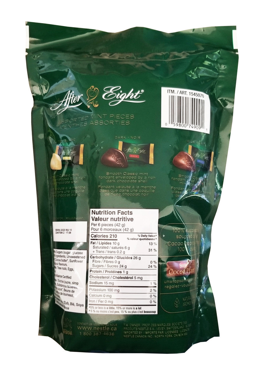 Nestle After Eight Assorted Mint Pieces, 400g/14 oz., {Imported from Canada}
