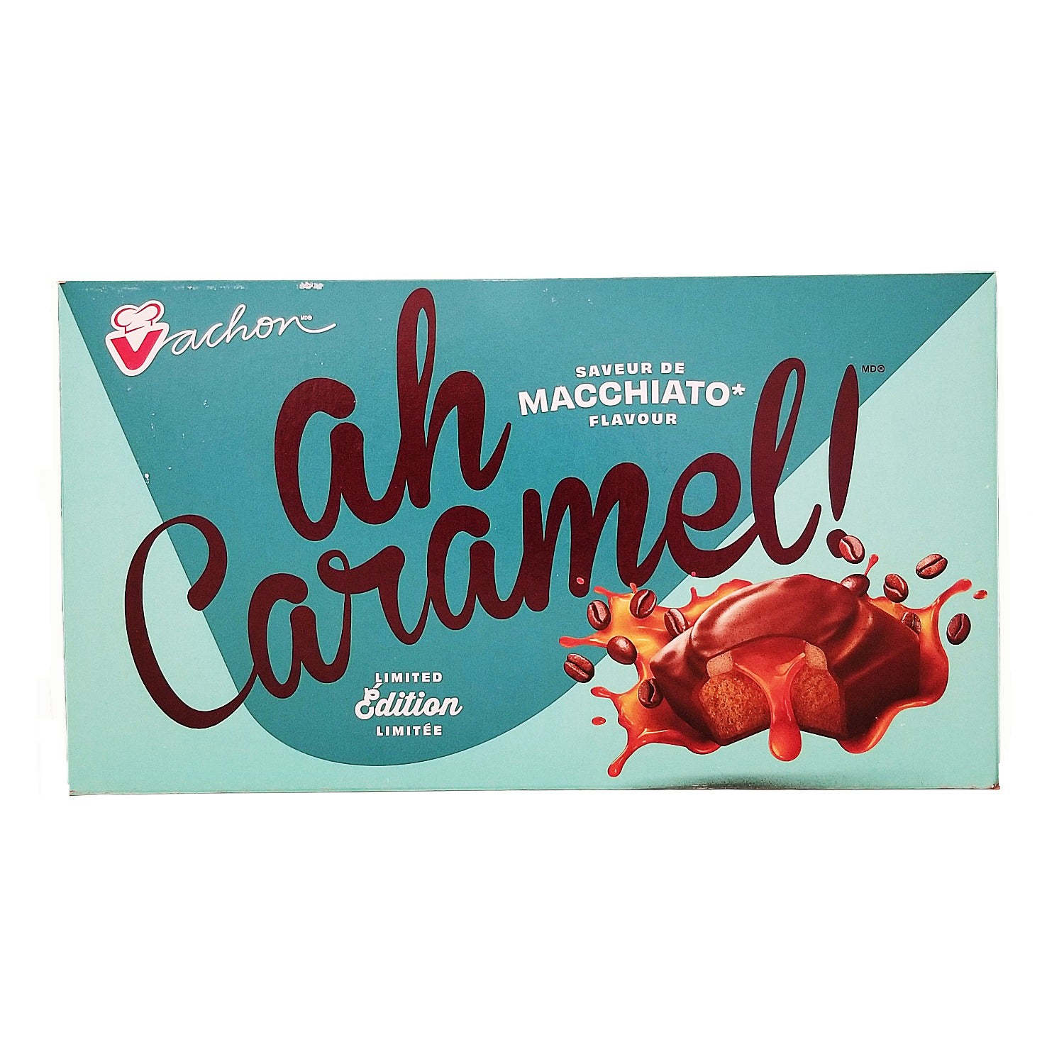Vachon Ah Caramel! Macchiato Snack Cakes 36 count 1 kg front of package