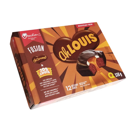 NEW! Vachon Fusion Ah Louis Cakes, 12 cakes, 336g/11.9 oz.,  {Imported from Canada}