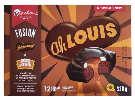 NEW! Vachon Fusion Ah Louis Cakes, 12 cakes, 336g/11.9 oz.,  {Imported from Canada}