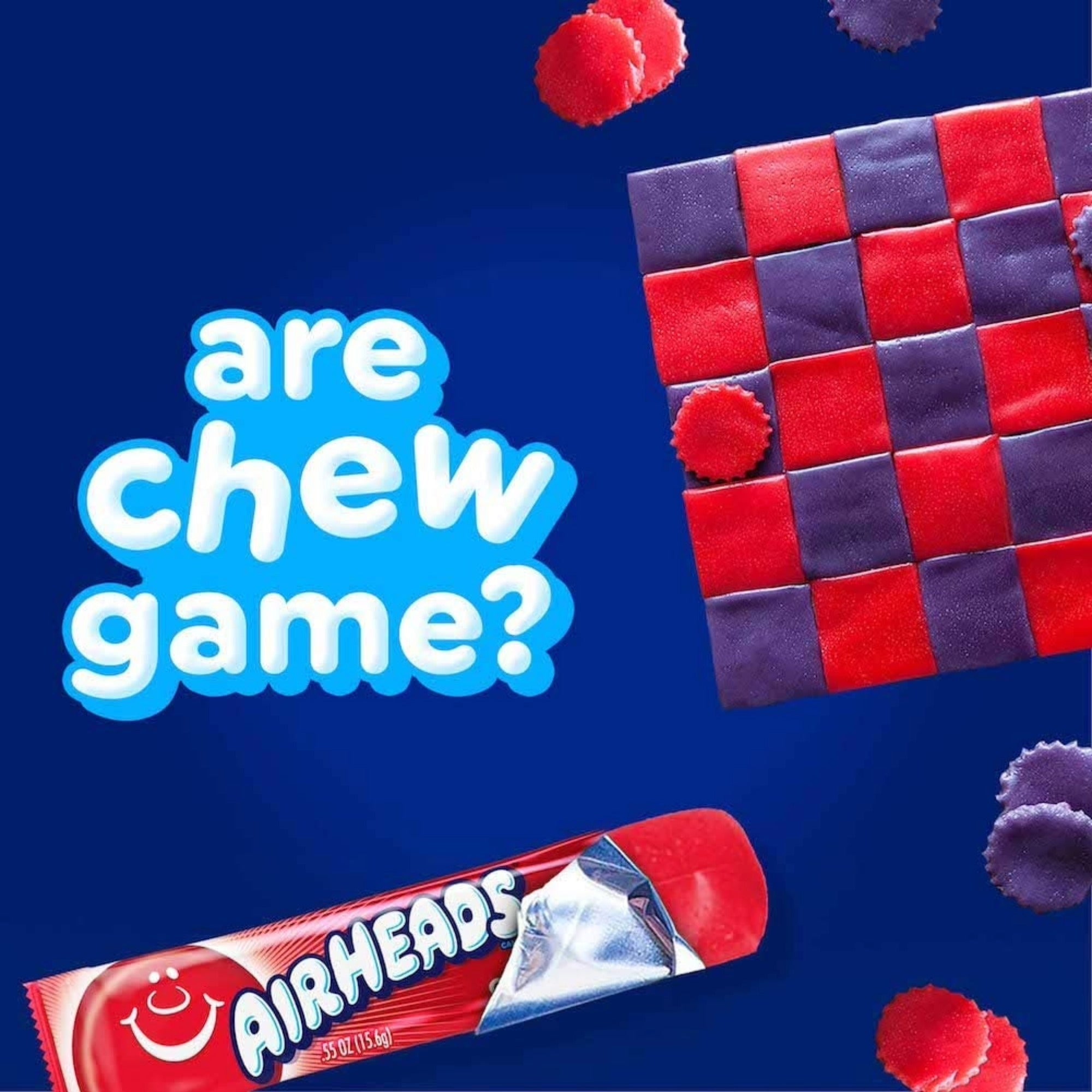 Airheads Cherry chewy candy bar fun snack for kids and parties