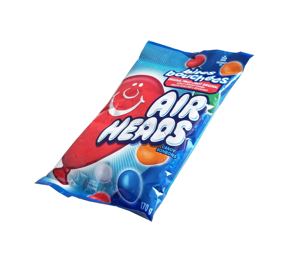 Airheads Candy Bites, Assorted Flavors, 170g/5.9 oz. Bag {Imported from Canada}