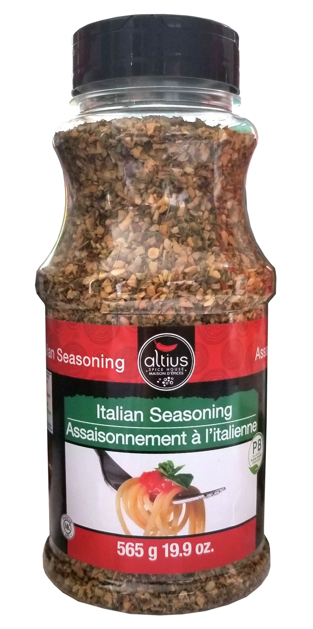 Altius Italian Seasoning, Food Service Size Bottle, 565g/19.9 oz