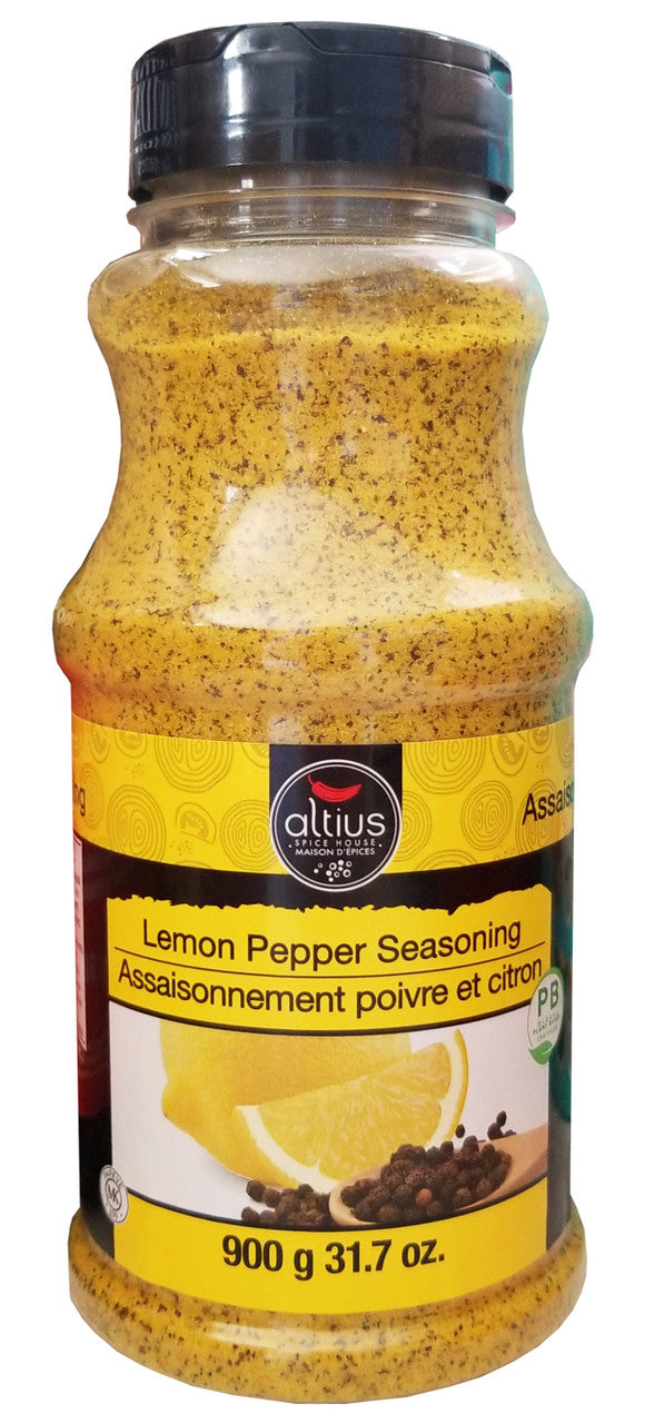 Altius Spice House Lemon & Pepper Seasoning Blend, 900g/31.7 oz., {Imported from Canada}