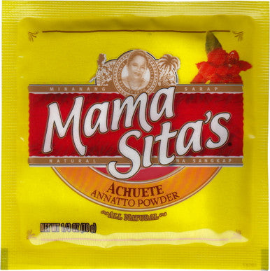 Mama Sita's Annatto (Achuete) Powder, 10g/0.3 oz., {Imported from Canada}