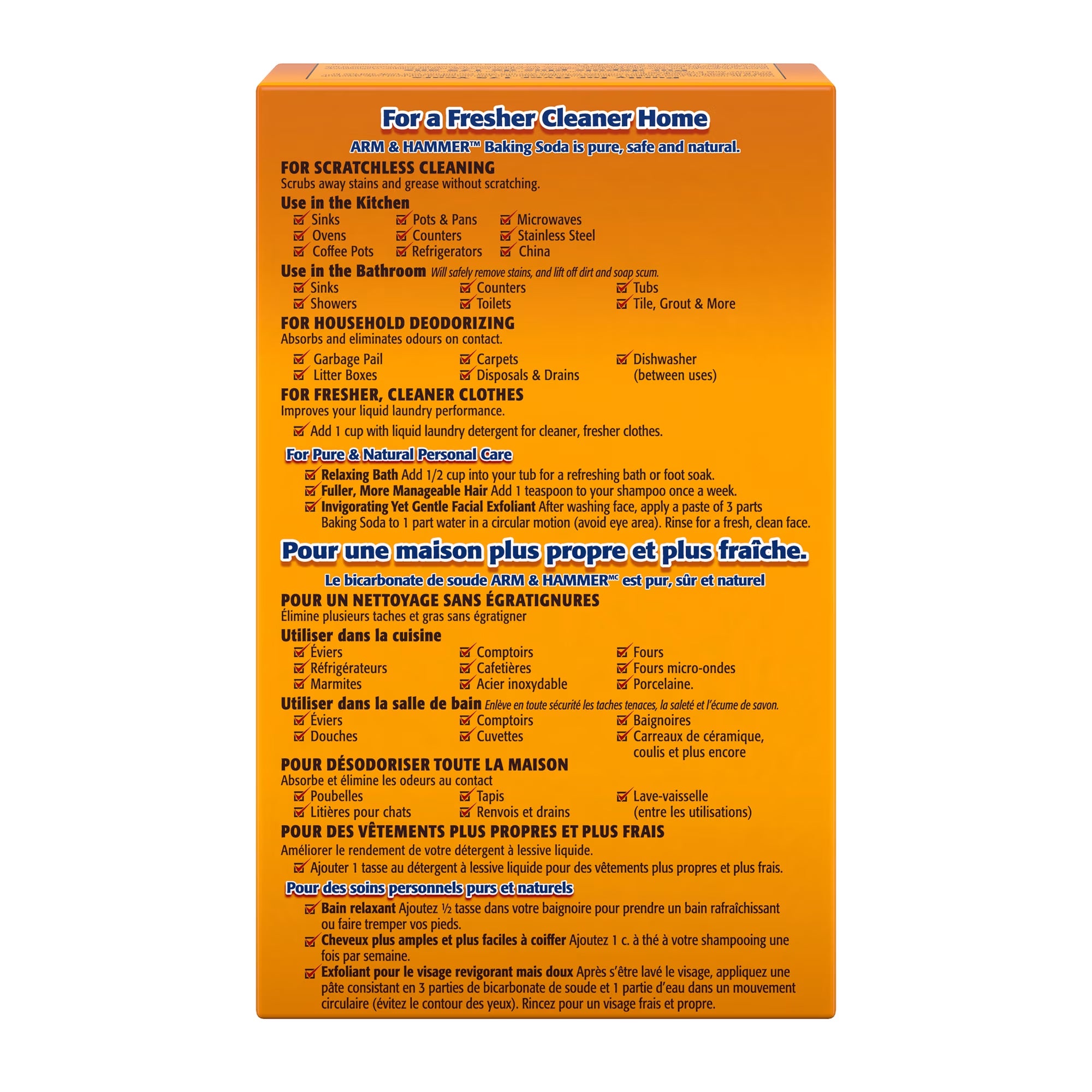 ARM & HAMMER Pure Baking Soda – Bulk Sodium Bicarbonate 2 kg (4.4 lb)