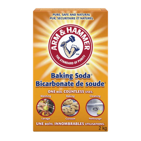 ARM & HAMMER Pure Baking Soda – Bulk Sodium Bicarbonate 2 kg (4.4 lb)