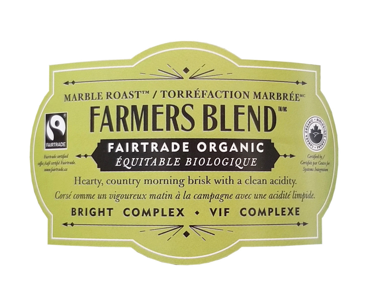 Balzac's Coffee Roasters Farmers Blend Ground Coffee, 300g/10 oz. Can {Imported from Canada}