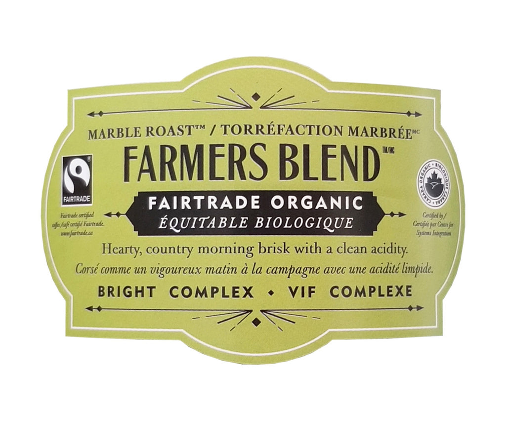 Balzac's Coffee Roasters Farmers Blend Ground Coffee, 300g/10 oz. Can {Imported from Canada}