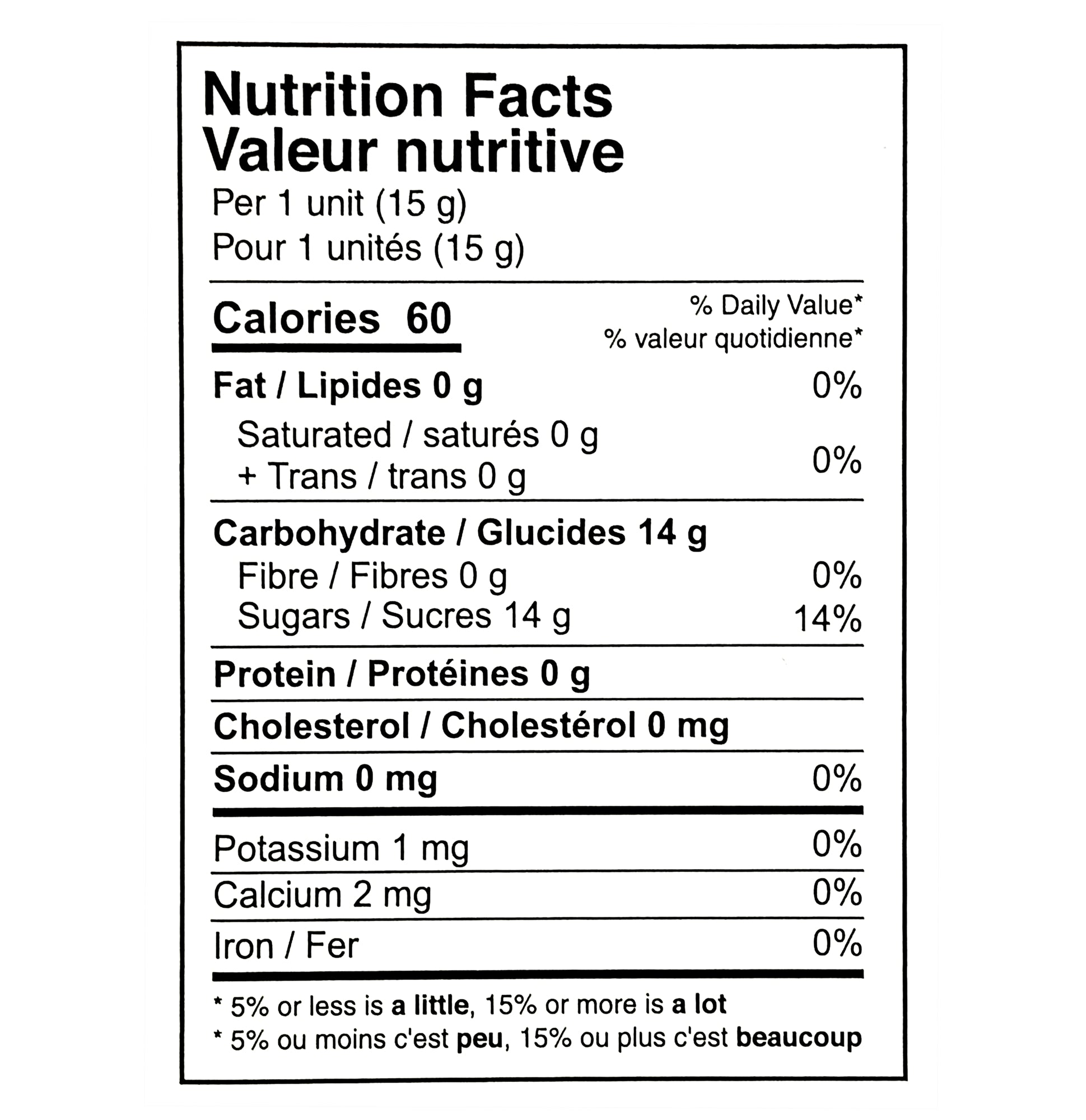Barbie Camper Van Candy 15g nutrition facts label novelty hard candy