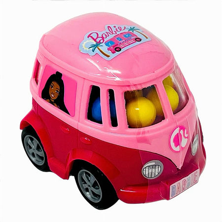 Barbie Camper Van Candy 15g single pink novelty fruit hard candy collectible container