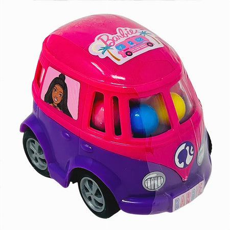 Barbie Camper Van Candy 15g single purple novelty fruit hard candy collectible container