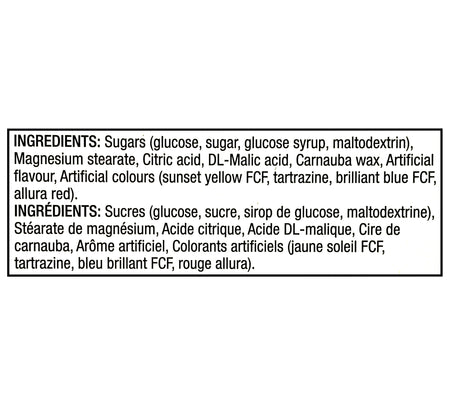 Barbie Candy Fan, (12 x 6g), 72g/2.5 oz list of ingredients