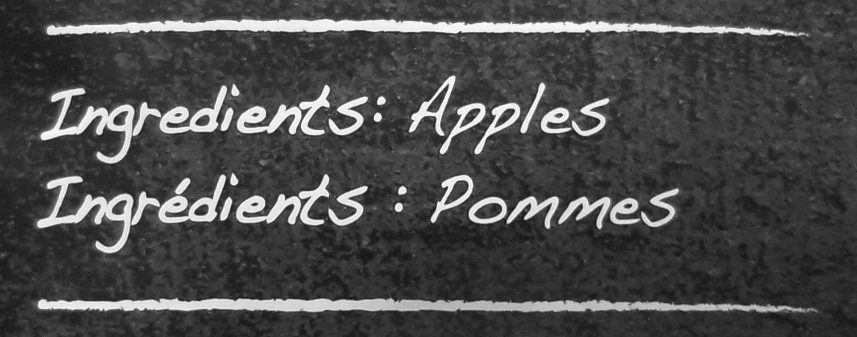 Bare Baked Crispy Reds Apple Chips, 100g/3.5 oz - Ingredients