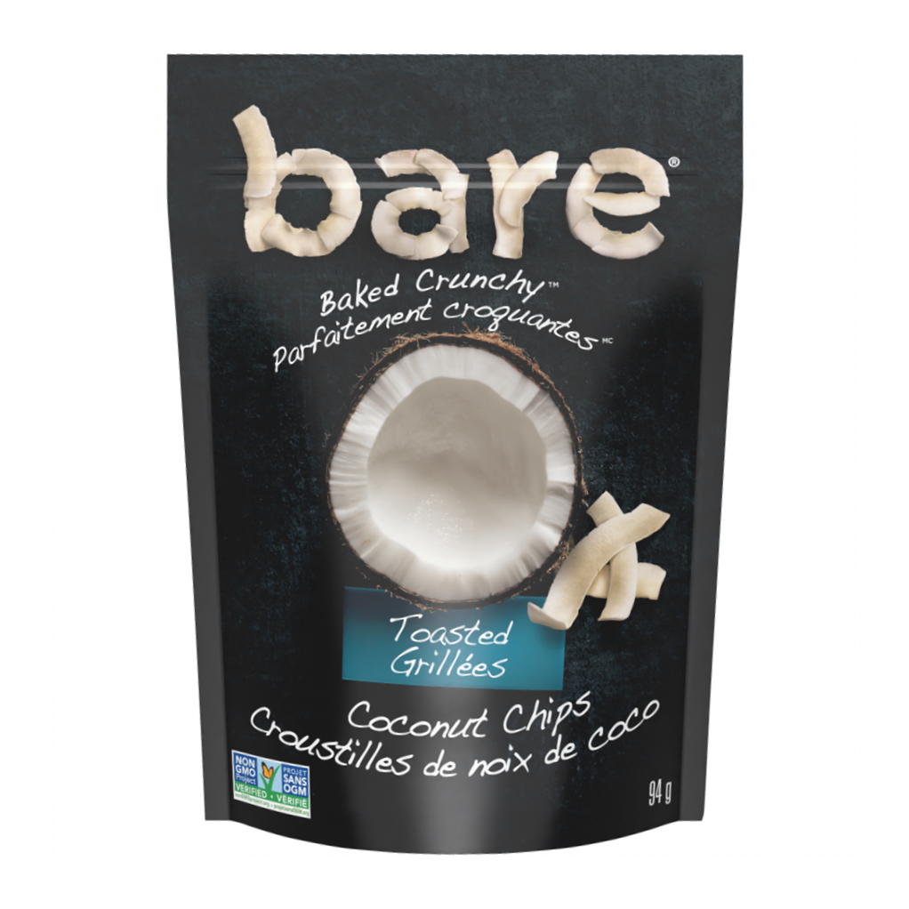 Bare Baked Crunchy Toasted Coconut Chips, 94g/3.3 oz