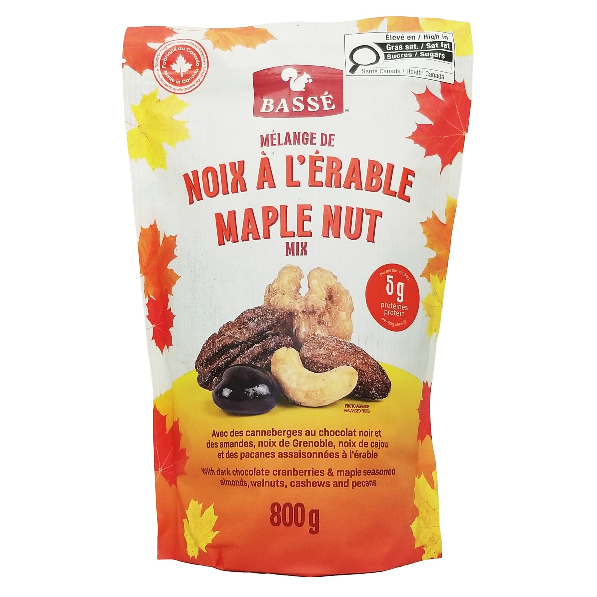 Basse Maple Nut Mix 800g (28.2 oz)