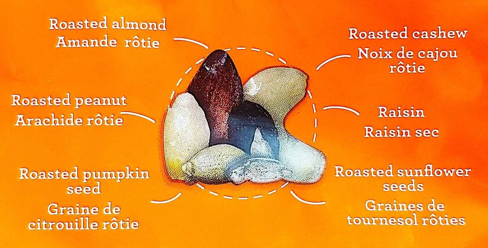 Basse Mountain Peak Mix 600g, picture of Mountain Peak Nuts.