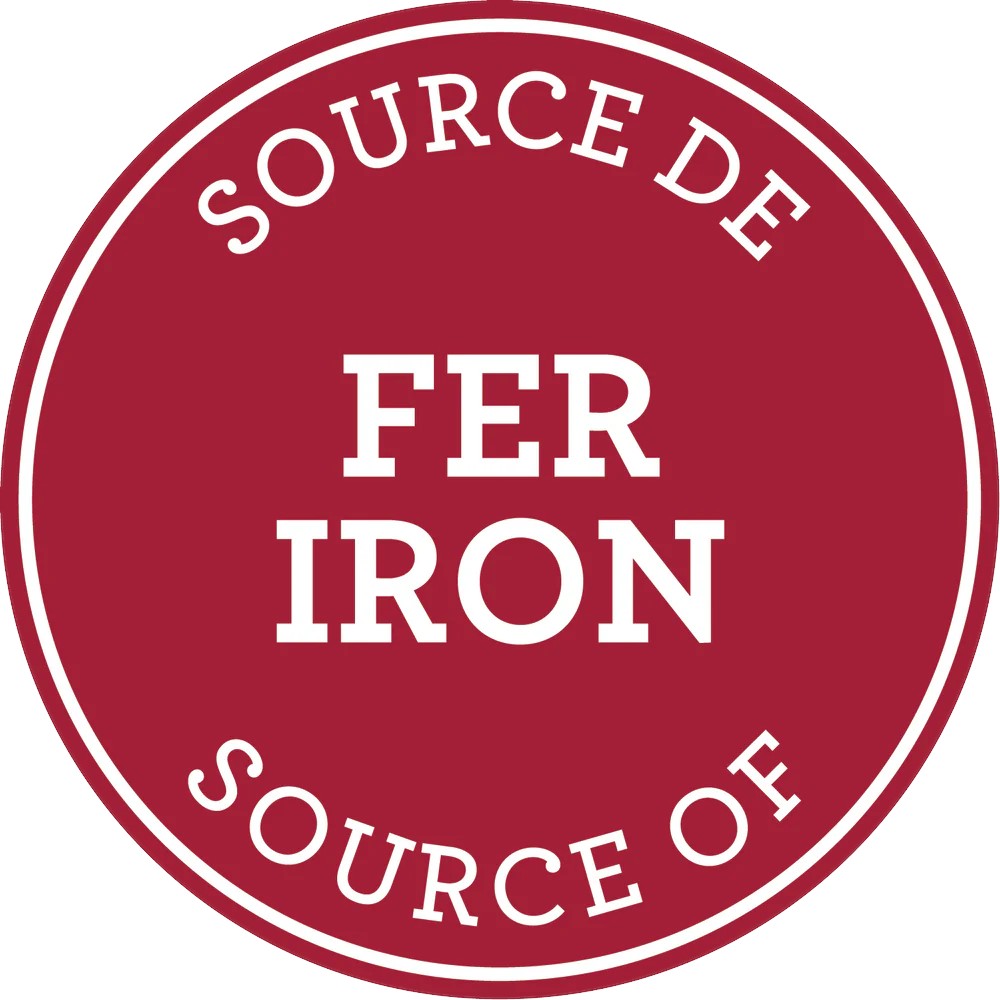 Basse Coconut Mix, 510g/14.6 oz., Bag, source of Iron label