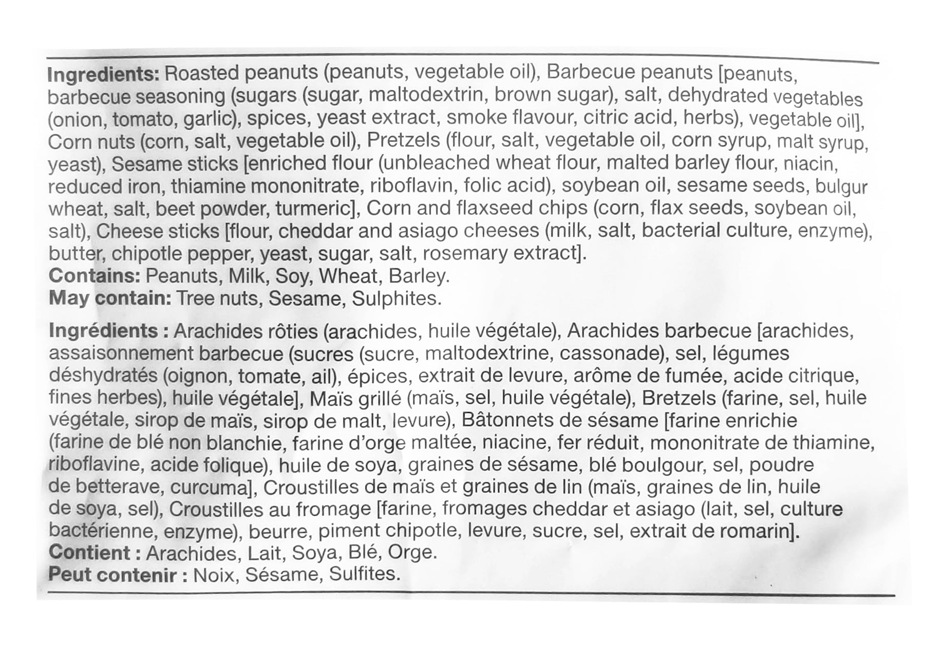 Basse Ultimate Bar Mix, 550g/19 oz