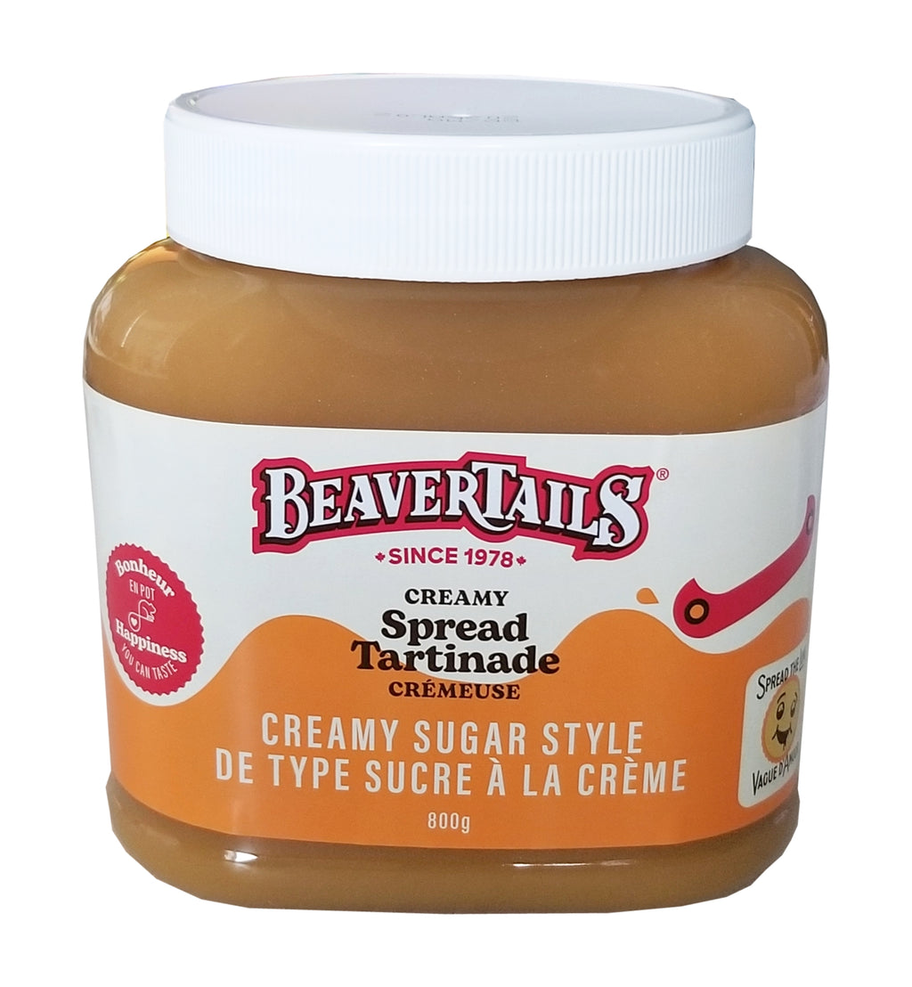 BeaverTails Creamy Sugar Style Spread, 800g/1.75 lb