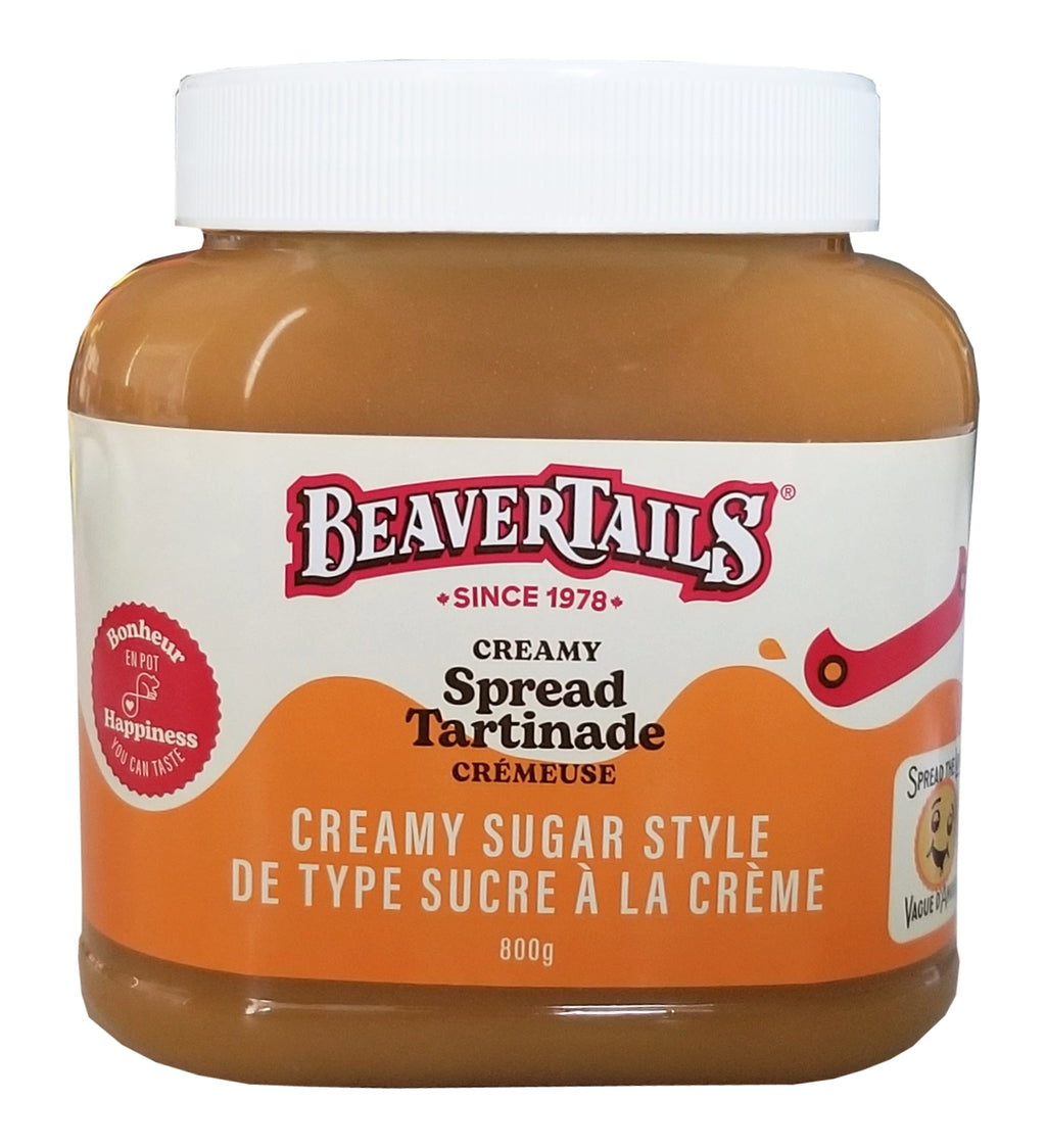 BeaverTails Creamy Sugar Style Spread, 800g/1.75 lb