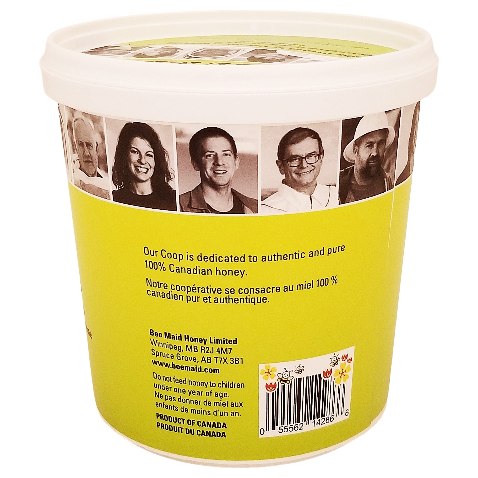 BeeMaid Creamed Honey 1kg UPC barcode