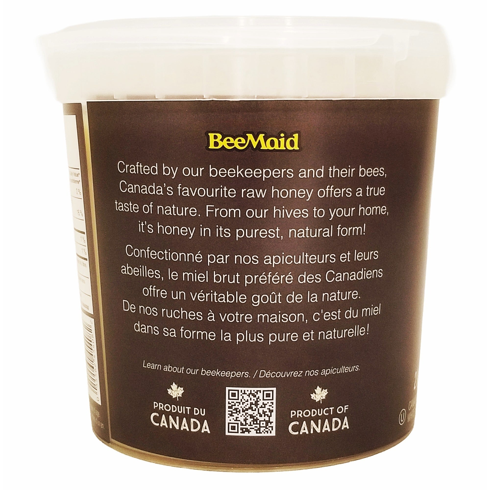 BeeMaid Raw Creamed Honey 2kg (70.5 oz)