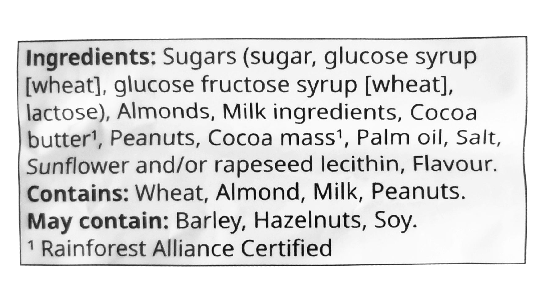 IKEA Beloning Almond & Caramel Milk Chocolate Bars, 240g/8.4 oz. Bag