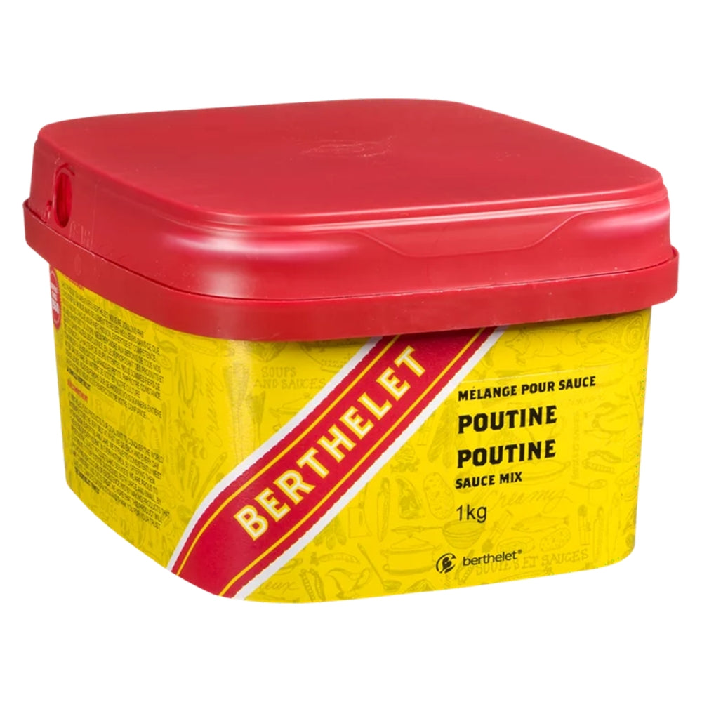 Berthelet Poutine Mix Sauce, 1kg/2.2lbs Left Side