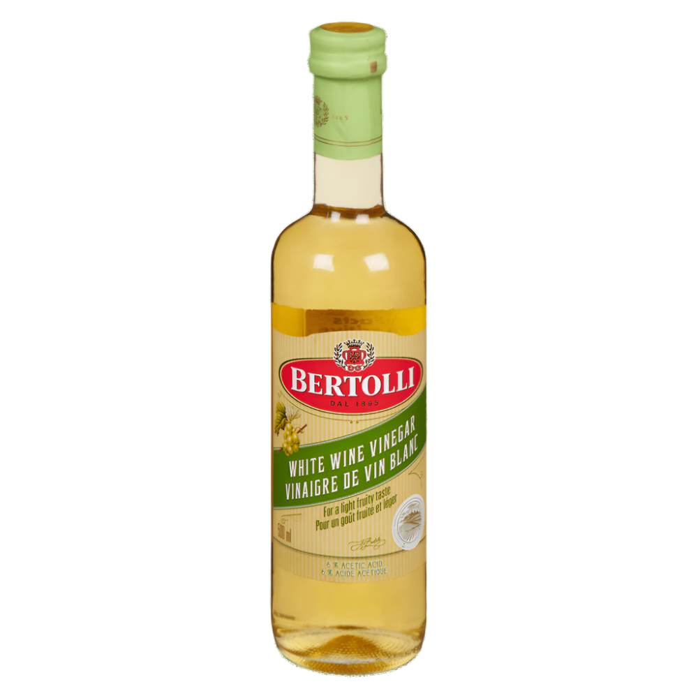 Bertolli White Wine Vinegar front