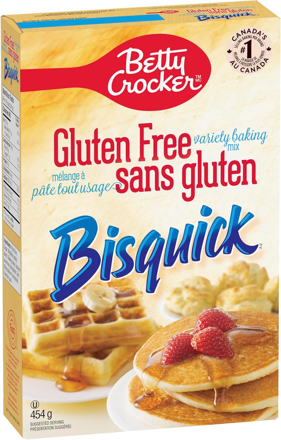 Betty Crocker Gluten Free Bisquick Pancake & Waffle Mix 454 g (16 oz)