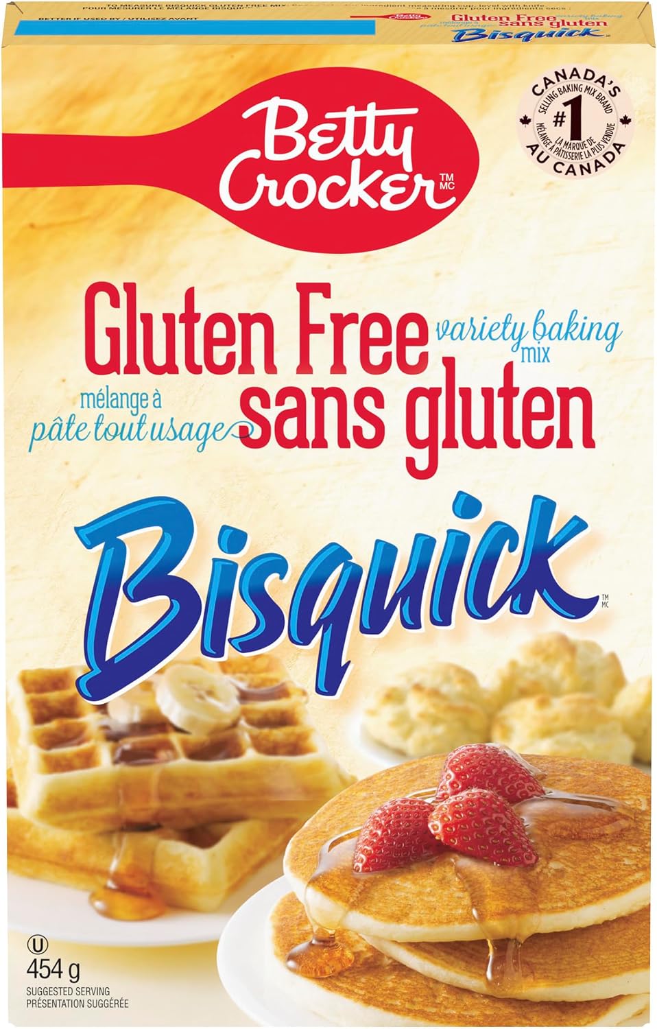 Betty Crocker Gluten Free Bisquick Pancake & Waffle Mix 454 g (16 oz)