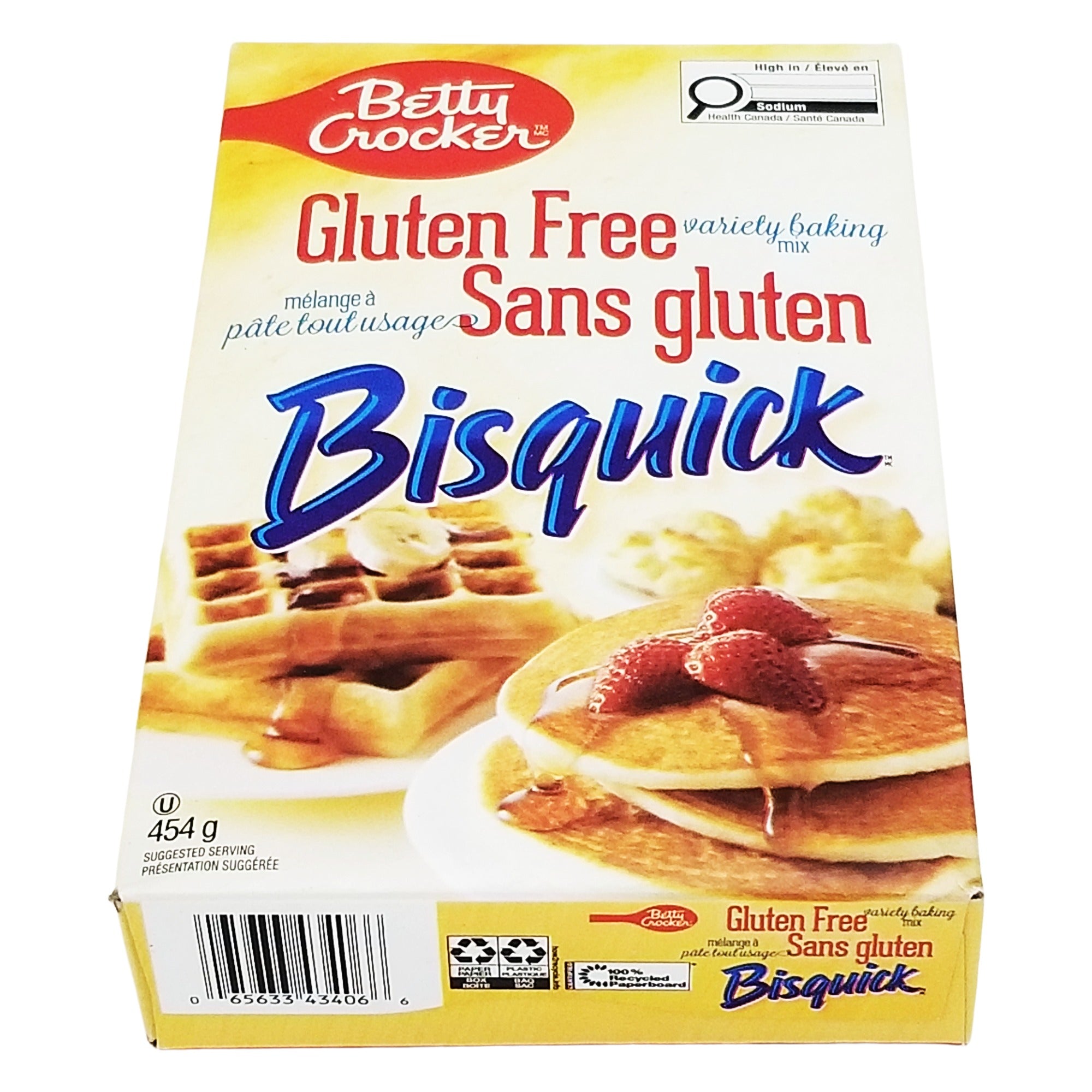 Betty Crocker Gluten Free Bisquick Pancake & Waffle Mix 454 g (16 oz)