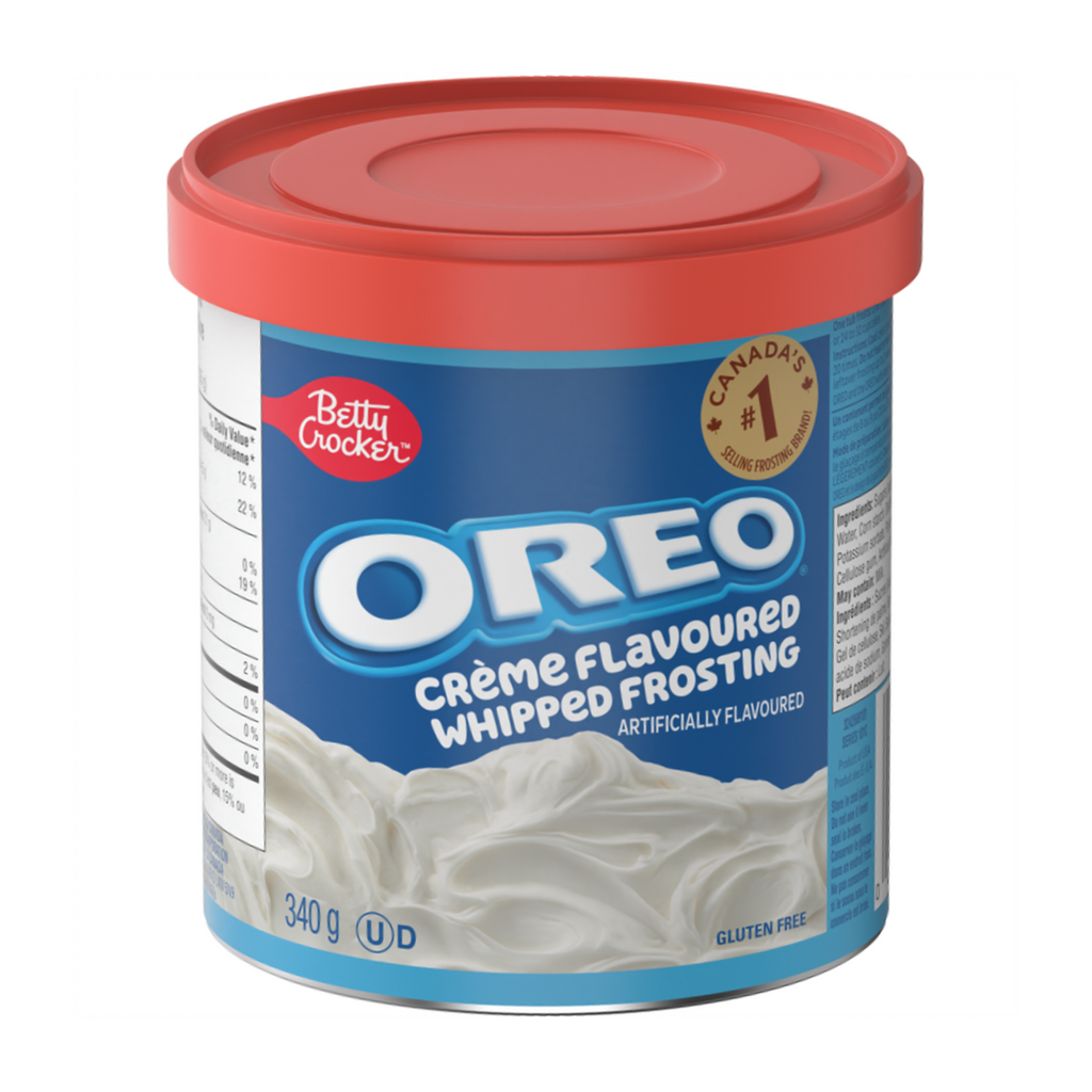 Betty Crocker Oreo Creme Flavored Whipped Frosting front