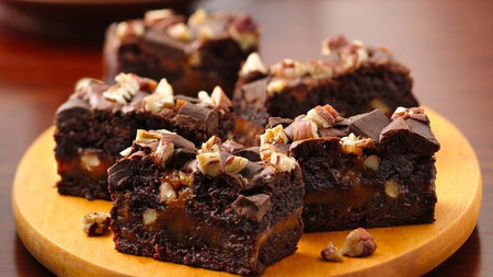 Betty Crocker Reese's Brownie Mix brownies.