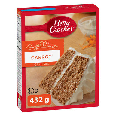  Betty Crocker SuperMoist Carrot Cake Mix